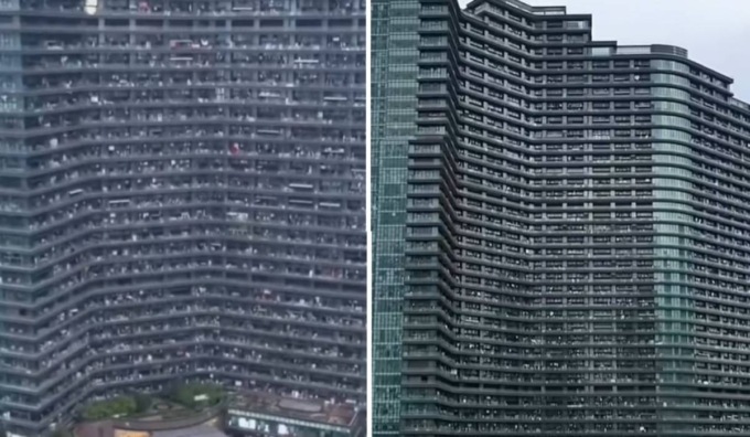 Il condominio da 20.000 abitanti, che non hanno nemmeno bisogno di uscire di casa