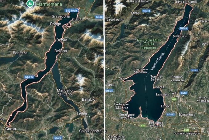 Il portale turistico che scambia il lago di Como col lago di Garda