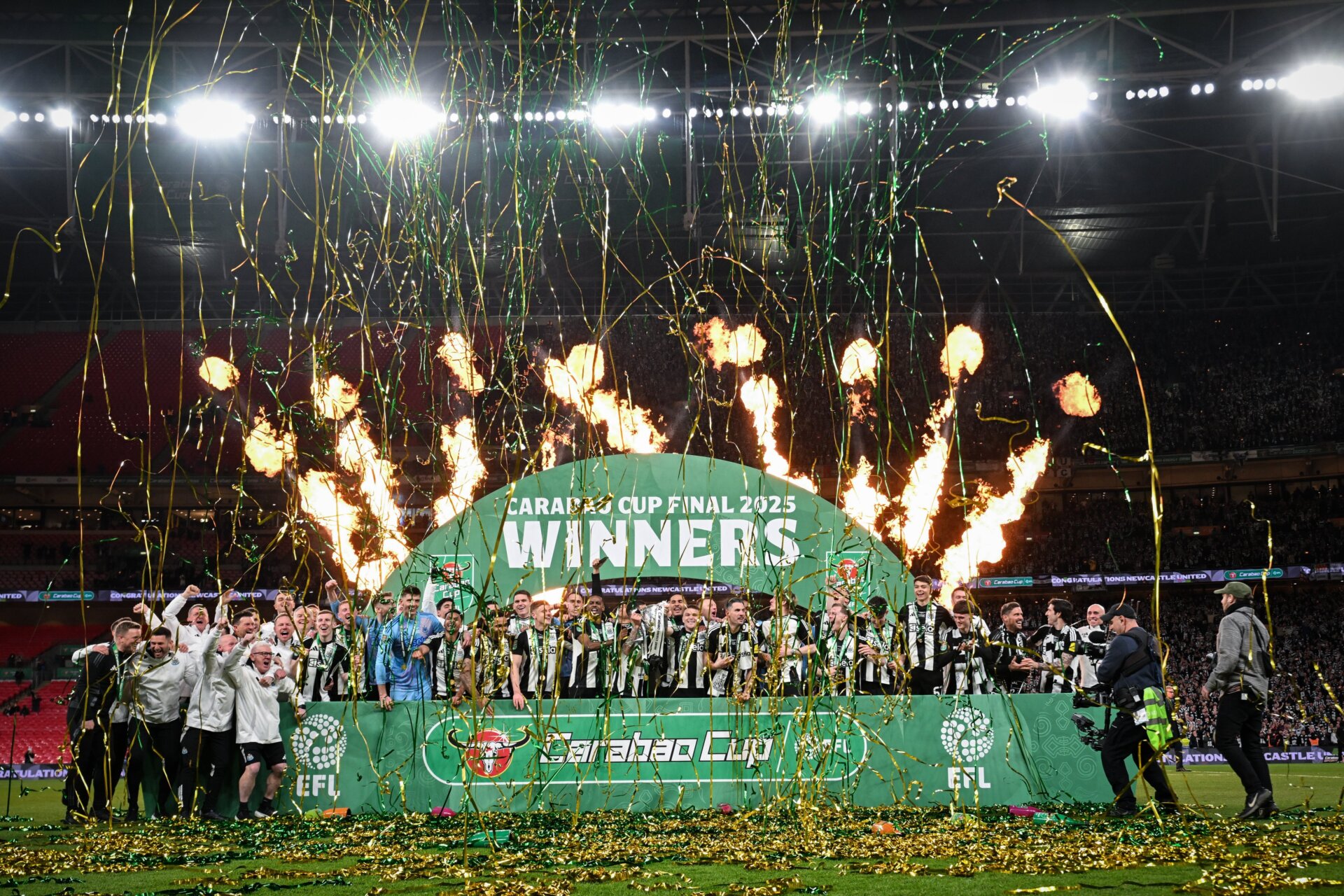 Tifoso del Newcastle si tatua un QR code per la vittoria della Coppa ma il video ora non esiste più...