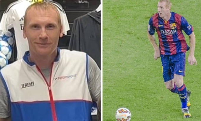 Ha vinto il triplete con Messi, oggi fa il commesso in un negozio di articoli sportivi