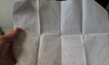 "Non sapevamo foste disabili": Arsenio Lupin restituisce le colombe di Pasqua rubate