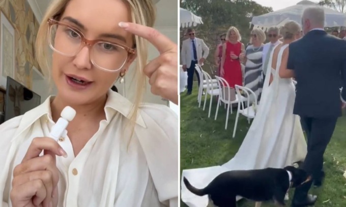 Matrimonio da incubo: la sposa stappa una bottiglia di champagne e si colpisce in fronte col tappo. Poi sbaglia e anziché l’antidolorifico prende un sonnifero