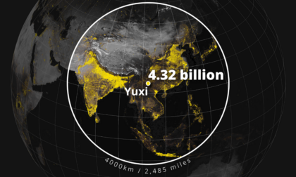 Il Circolo di Yuxi: ecco come oltre metà dell'umanità vive in un "piccolo" cerchio