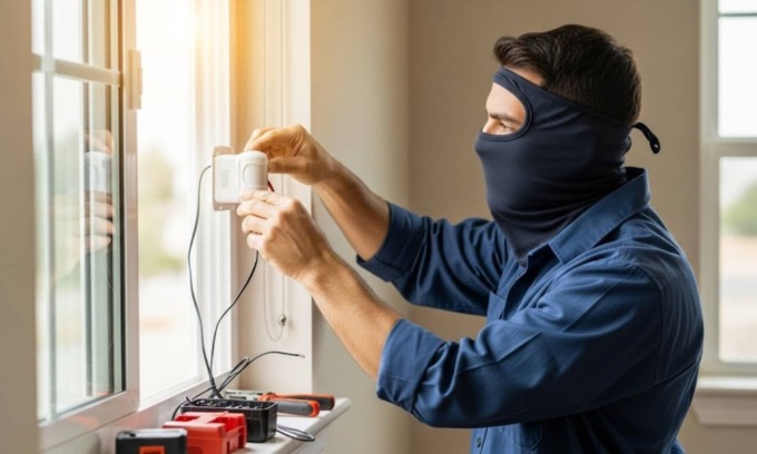 Occupano una casa abusivamente… e ci installano l’allarme contro altri abusivi