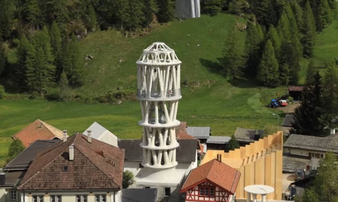 Tor Alva: nel villaggio da 12 abitanti la torre stampata in 3D più alta del mondo