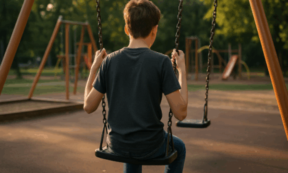 Il figlio 14enne usa l'altalena al parco giochi, mamma multata: "E' troppo grande"