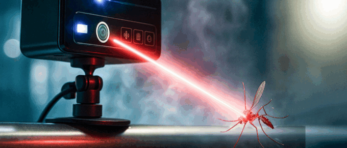 Il laser “acchiappa-zanzare” che promette di sterminarle al buio: fino a 30 al secondo