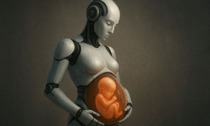 In Cina hanno creato un robot che può partorire grazie a un utero artificiale