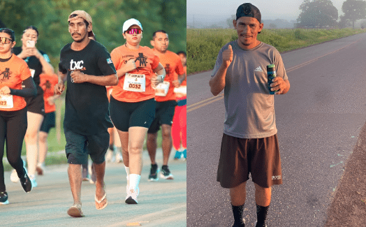 Ubriaco e in infradito partecipa alla corsa di 8 Km (che gli cambia la vita)