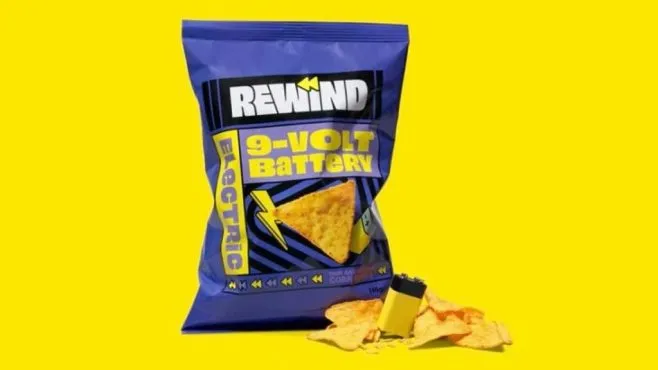 Le patatine al gusto… pila da 9 volt