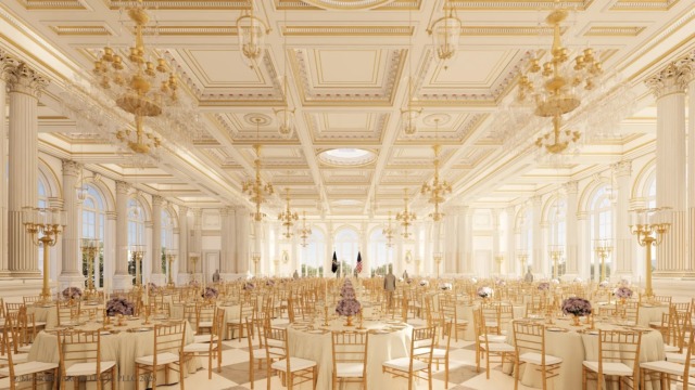 Donald Trump demolisce un’ala della Casa Bianca per costruire una sala da ballo tutta d’oro da 350 milioni di dollari