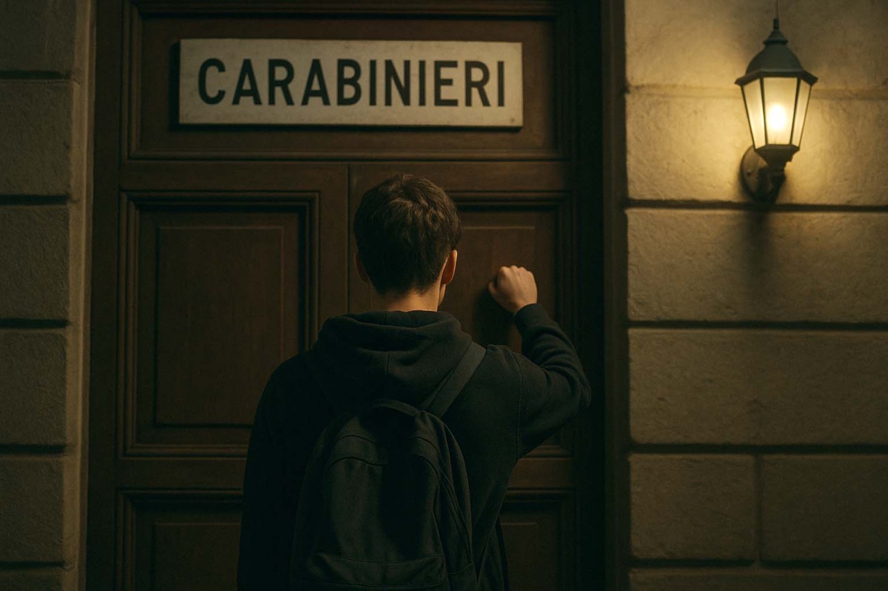 Si presenta di notte in caserma e vuol fare una denuncia, ma è alticcio e… viene denunciato
