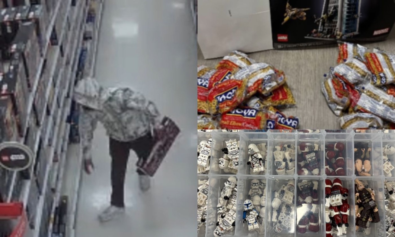 “Ladro dei Lego” comprava le scatole, sostituiva i pezzi con la pasta e poi restituiva i prodotti ai negozi