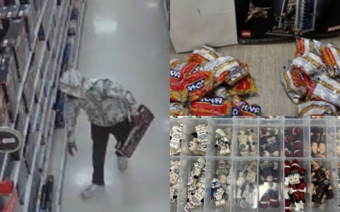 “Ladro dei Lego” comprava le scatole, sostituiva i pezzi con la pasta e poi restituiva i prodotti ai negozi