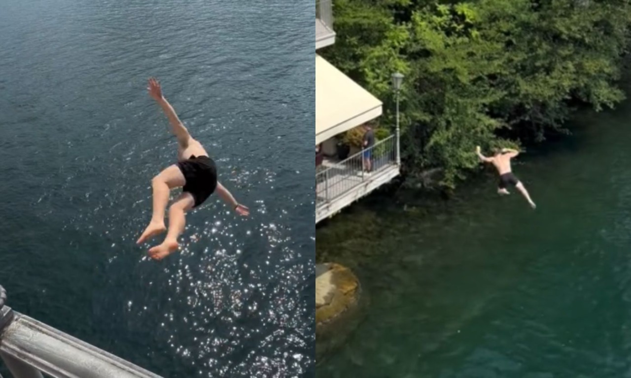 Sul lago di Como hanno un problema con i tuffi